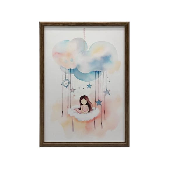 Cloud Carousel of Dreams Cloud Carousel of Dreams, 60x90 cm, guld aluminiumram, 230 gsm matt papper