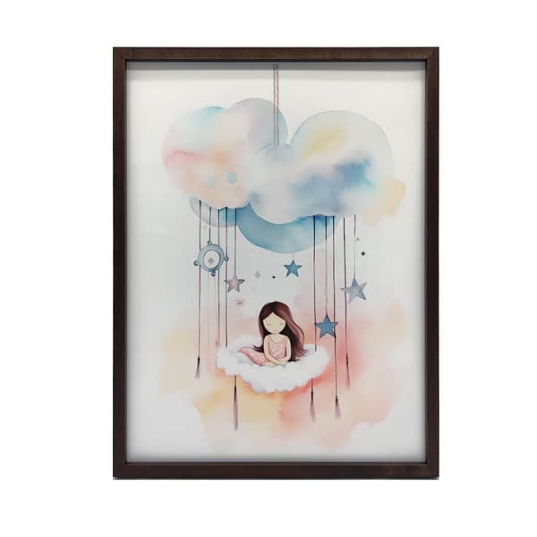 Cloud Carousel of Dreams Cloud Carousel of Dreams, 60x90 cm, guld aluminiumram, 230 gsm matt papper