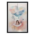 Miniatyrbild 8 av 10: Cloud Carousel of Dreams Cloud Carousel of Dreams, 70x100 cm, guld aluminiumram, 230 gsm matt papper