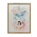 Miniatyrbild 1 av 10: Cloud Carousel of Dreams Cloud Carousel of Dreams, 70x100 cm, guld aluminiumram, 230 gsm matt papper