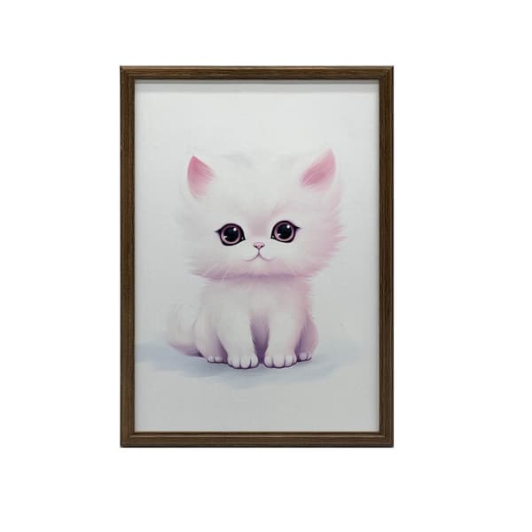 Cat Friend Cat Friend, 60x90 cm, sort aluminiumsramme, 230 gsm mat papir