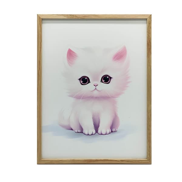 Cat Friend Cat Friend, 60x90 cm, sort aluminiumsramme, 230 gsm mat papir