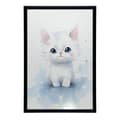 Miniatyrbild 10 av 10: Cat Charm Cat Charm, 30x40 cm, vit träram, 230 gsm matt papper