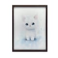 Miniatyrbild 2 av 10: Cat Charm Cat Charm, 30x40 cm, vit träram, 230 gsm matt papper