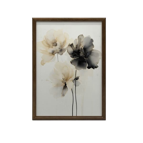 Floral Dance Floral Dance, 50x70 cm, guld aluminiumram, 230 gsm matt papper