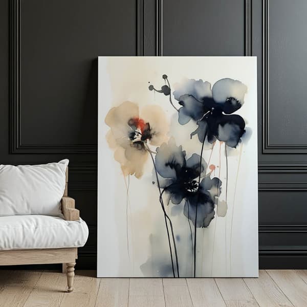Dynamics of Flowers i akvarel Dynamics of Flowers i akvarel, 30x40 cm, uindrammet, 230 gsm mat papir