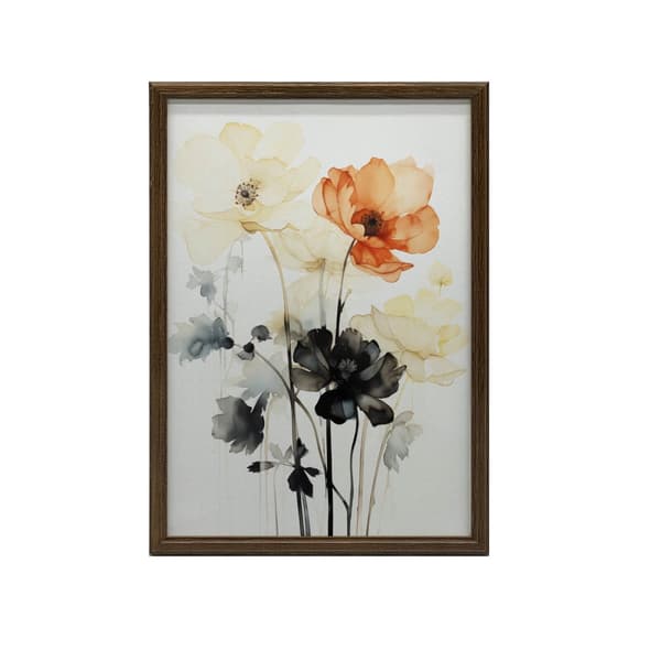 Blomstersymfoni i akvarel Blomstersymfoni i akvarel, 30x40 cm, uindrammet, 230 gsm mat papir