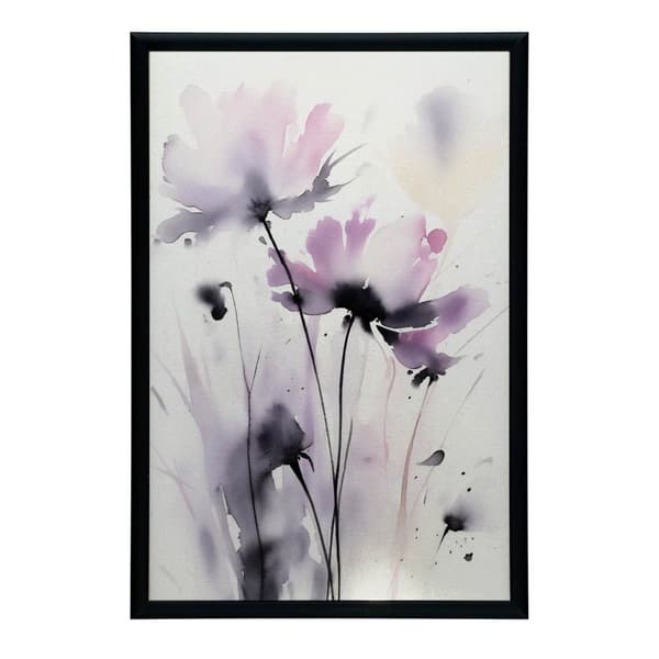 Delikate akvarelblomster Delikate akvarelblomster, 40x50 cm, uindrammet, 230 gsm mat papir
