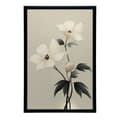 Miniatyrbild 8 av 10: White Elegance - Minimalist Floral Poster White Elegance - Minimalist Floral Poster, 30x40 cm, ljus ekträram, 230 gsm matt papper
