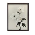 Miniatyrbild 2 av 10: White Elegance - Minimalist Floral Poster White Elegance - Minimalist Floral Poster, 30x40 cm, ljus ekträram, 230 gsm matt papper