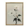 Miniatyrbild 1 av 10: White Elegance - Minimalist Floral Poster White Elegance - Minimalist Floral Poster, 30x40 cm, ljus ekträram, 230 gsm matt papper