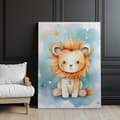 Pikkukuva 8 / 10: Lion's Shine of Dreams Lion's Shine of Dreams, 30x40 cm, kultainen alumiinirunko, 230 gsm mattapaperi