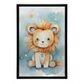 Pikkukuva 9 / 10: Lion's Shine of Dreams Lion's Shine of Dreams, 30x40 cm, kultainen alumiinirunko, 230 gsm mattapaperi