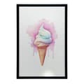 Miniatyrbild 9 av 10: Rainbow Ice Cream Rainbow Ice Cream, 30x40 cm, oinramad, premiumduk på bår