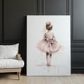 Pikkukuva 8 / 10: Pink Ballerina - Dancing Princess Pink Ballerina - Dancing Princess, 50x70 cm, vaalea tammipuurunko, 230 gsm mattapaperi
