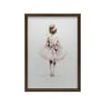 Pikkukuva 10 / 10: Pink Ballerina - Dancing Princess Pink Ballerina - Dancing Princess, 50x70 cm, vaalea tammipuurunko, 230 gsm mattapaperi