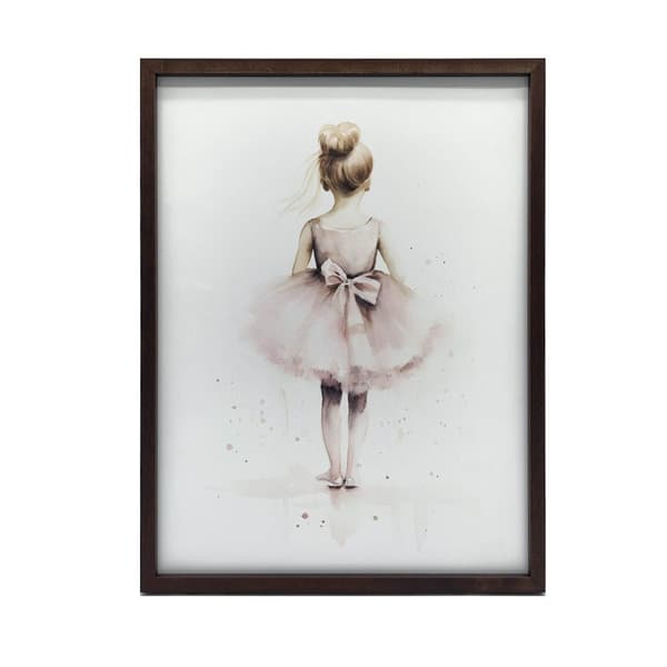 Pink Ballerina - Dancing Princess Pink Ballerina - Dancing Princess, 50x70 cm, vaalea tammipuurunko, 230 gsm mattapaperi