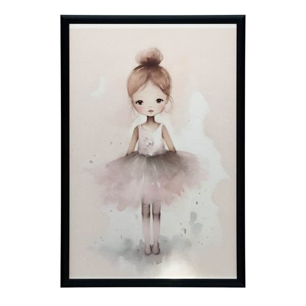 Little Princess Dance Little Princess Dance, 40x50 cm, sort aluminiumsramme, 230 gsm mat papir