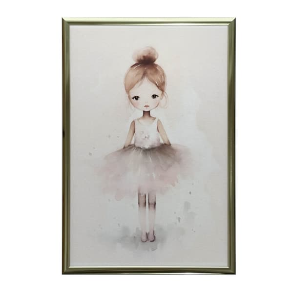 Little Princess Dance Little Princess Dance, 40x50 cm, sort aluminiumsramme, 230 gsm mat papir