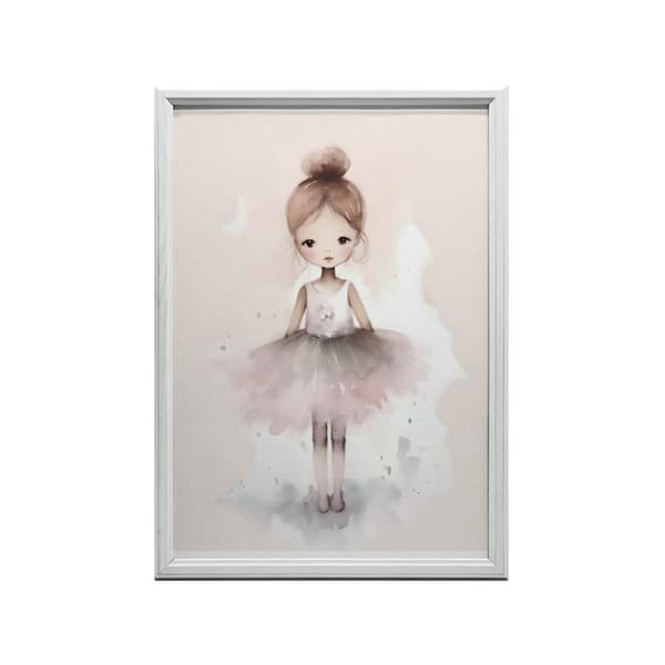 Little Princess Dance Little Princess Dance, 40x50 cm, sort aluminiumsramme, 230 gsm mat papir