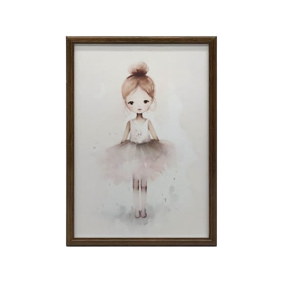 Little Princess Dance Little Princess Dance, 40x50 cm, sort aluminiumsramme, 230 gsm mat papir