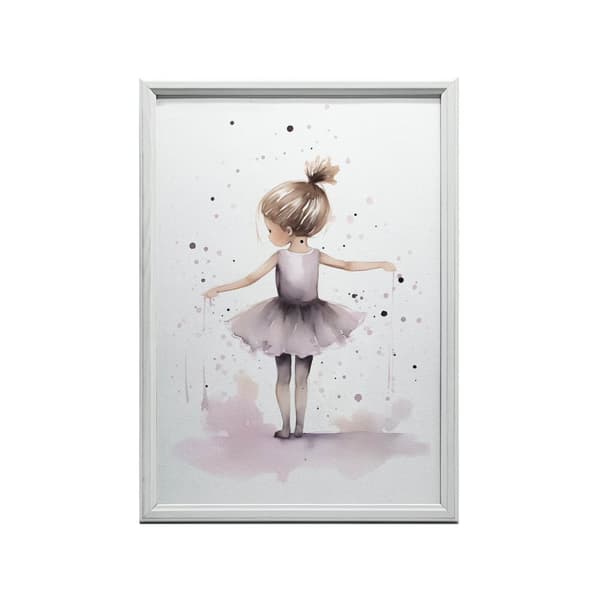 Dancing Ballerina - Pink Magic Tanssiva Ballerina - Pink Magic, 60x90 cm, kehystämätön, 230 gsm mattapaperi