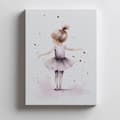Miniatyrbild 4 av 10: Dancing Ballerina - Pink Magic Dancing Ballerina - Pink Magic, 30x40 cm, mörkbrun träram, 230 gsm matt papper