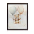 Miniatyrbild 2 av 10: Teddy Bear on a Balloon Journey Teddy Bear on a Balloon Journey, 40x50 cm, oinramad, 230 gsm matt papper