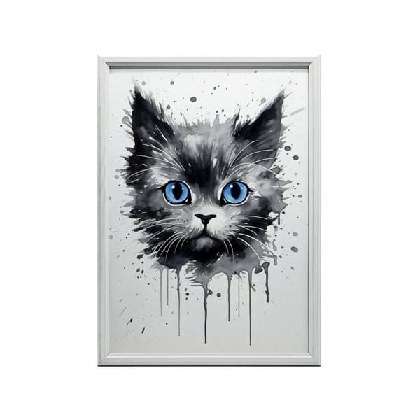 Akvarel kat Akvarel kat, 40x50 cm, uindrammet, 230 gsm mat papir