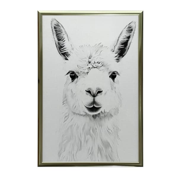 Subtil Lama Subtil Lama, 30x40 cm, uindrammet, premium lærred på båre