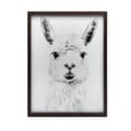 Miniatyrbillede 2 af 10: Subtle Lama Subtle Lama, 50x70 cm, guld aluminiumsramme, 230 gsm mat papir