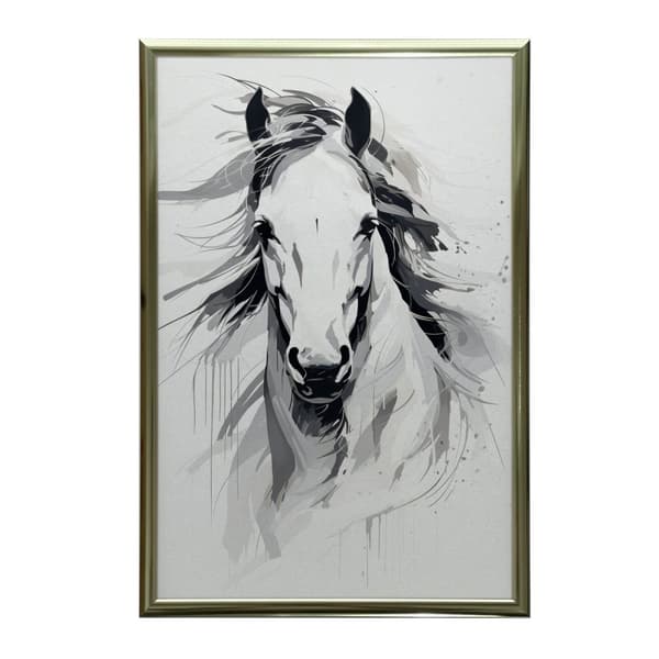 Hestens subtile elegance Hestens subtile elegance, 30x40 cm, uindrammet, 230 gsm mat papir