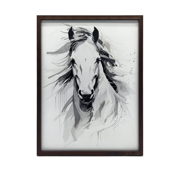 Hestens subtile elegance Hestens subtile elegance, 30x40 cm, uindrammet, 230 gsm mat papir
