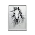Pikkukuva 7 / 10: Subtle Elegance of the Horse Subtle Elegance of the Horse, 30x40 cm, musta alumiinirunko, 230 gsm mattapaperi