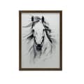 Pikkukuva 8 / 10: Subtle Elegance of the Horse Subtle Elegance of the Horse, 30x40 cm, musta alumiinirunko, 230 gsm mattapaperi