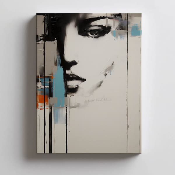 Urban Femininity in Abstraction Urban Femininity in Abstraction, 30x40 cm, uindrammet, 230 gsm mat papir