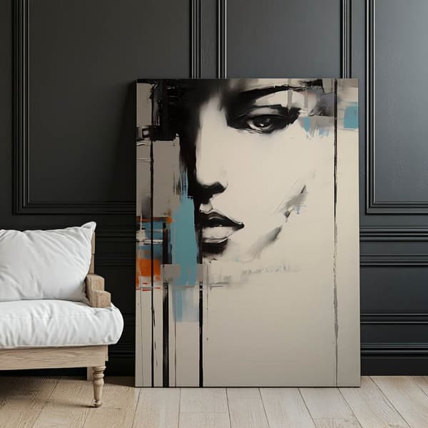 Urban Femininity in Abstraction Urban Femininity in Abstraction, 30x40 cm, uindrammet, 230 gsm mat papir