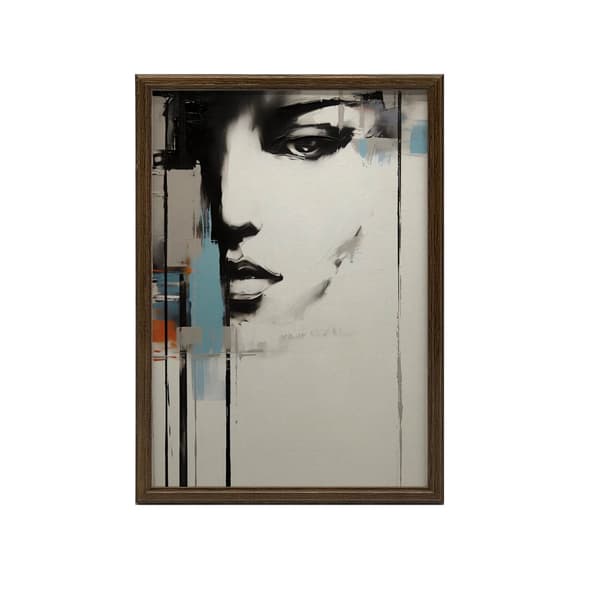 Urban Femininity in Abstraction Urban Femininity in Abstraction, 30x40 cm, uindrammet, 230 gsm mat papir