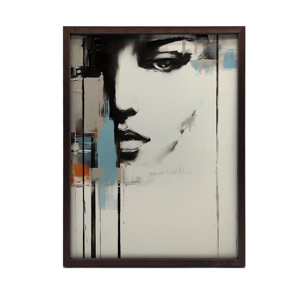 Urban Femininity in Abstraction Urban Femininity in Abstraction, 70x100 cm, uindrammet, premium lærred på båre