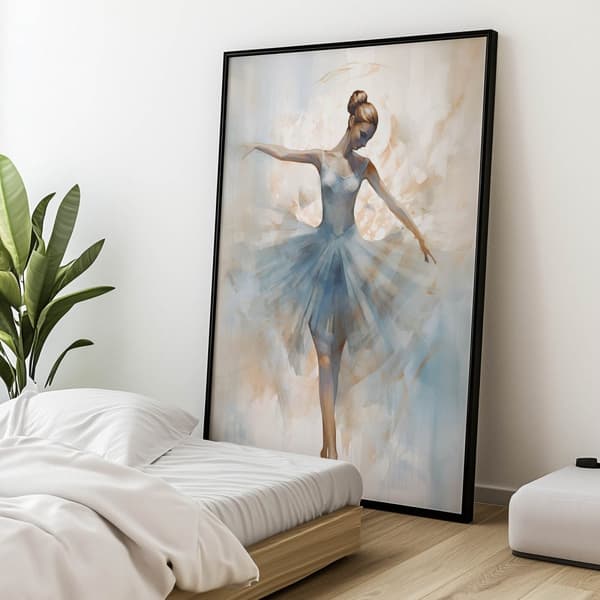 Ethereal Dance of the Ballerina Ethereal Dance of the Ballerina, 70x100 cm, uindrammet, 230 gsm mat papir