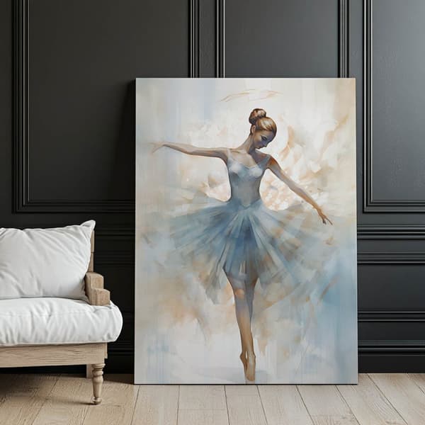 Ethereal Dance of the Ballerina Ethereal Dance of the Ballerina, 70x100 cm, uindrammet, 230 gsm mat papir