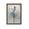 Miniatyrbild 9 av 10: Ethereal Dance of the Ballerina Ethereal Dance of the Ballerina, 40x50 cm, svart aluminiumram, 230 gsm matt papper