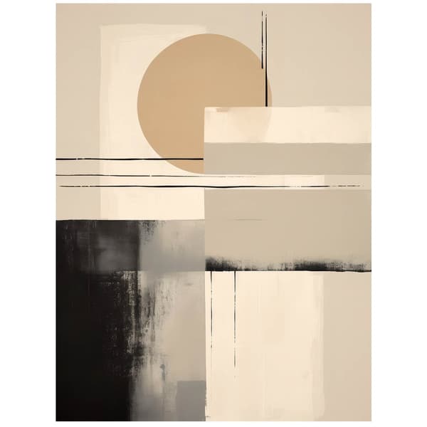 Harmony of Neutrality Harmony of Neutrality, 40x50 cm, sort aluminiumsramme, 230 gsm mat papir