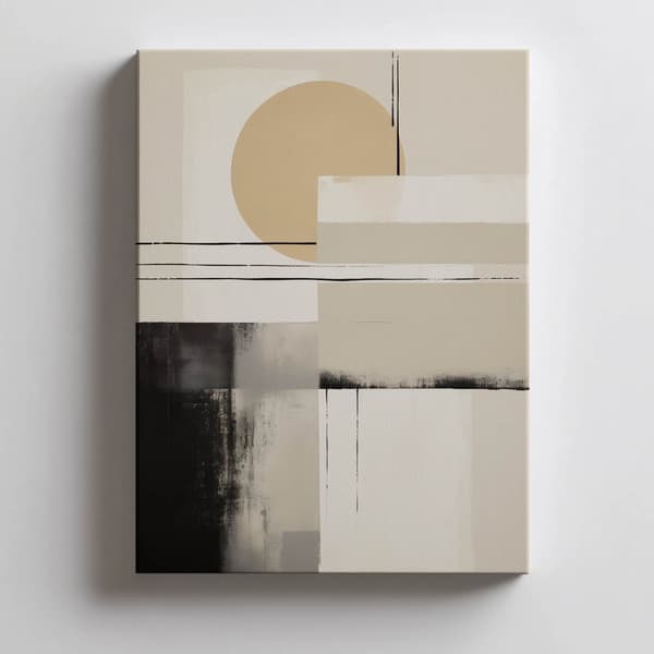 Harmony of Neutrality Harmony of Neutrality, 40x50 cm, sort aluminiumsramme, 230 gsm mat papir