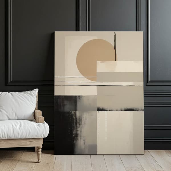 Harmony of Neutrality Harmony of Neutrality, 40x50 cm, sort aluminiumsramme, 230 gsm mat papir