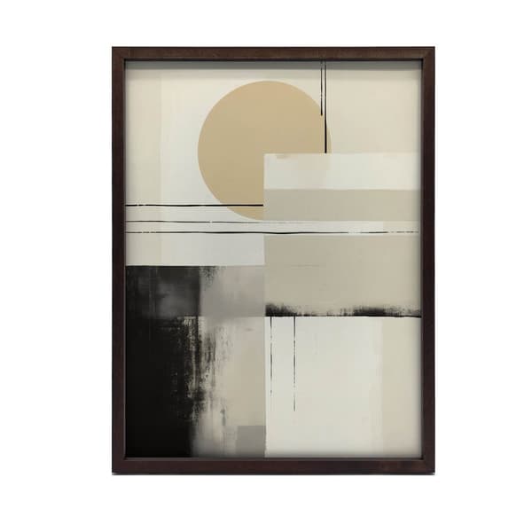 Harmony of Neutrality Harmony of Neutrality, 40x50 cm, sort aluminiumsramme, 230 gsm mat papir