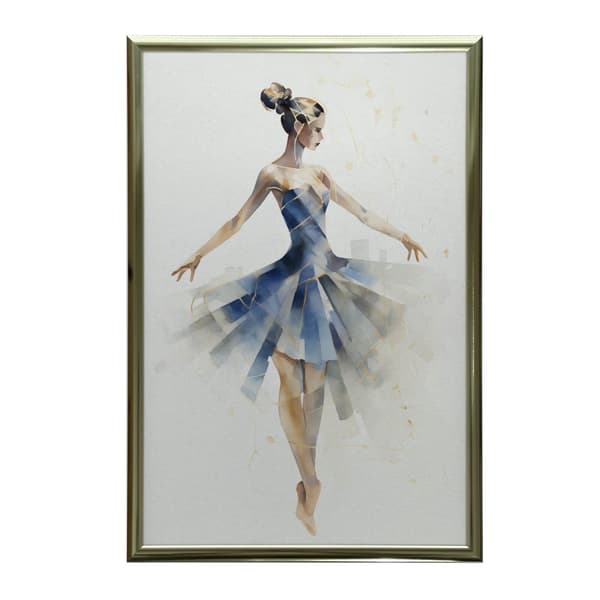 Elegance of the Ballerina Dance Elegance of the Ballerina Dance, 40x50 cm, musta alumiinirunko, 230 gsm mattapaperi