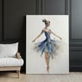 Pikkukuva 10 / 10: Elegance of the Ballerina Dance Elegance of the Ballerina Dance, 40x50 cm, musta alumiinirunko, 230 gsm mattapaperi