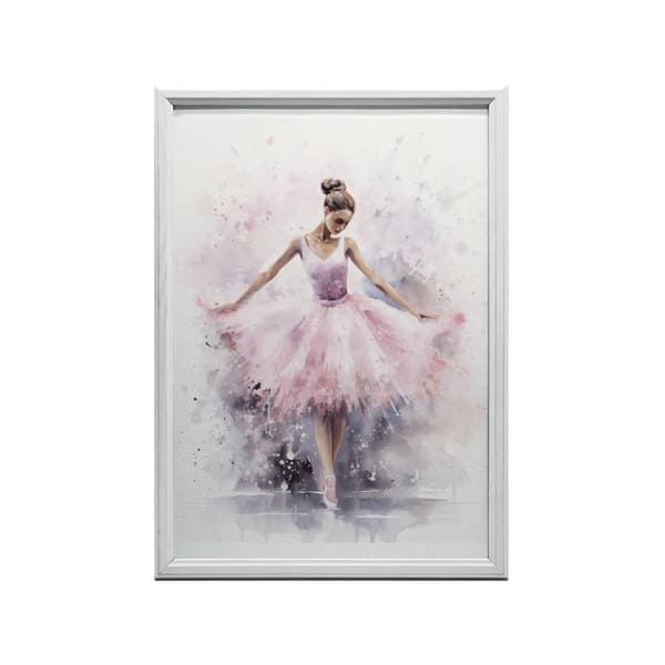 Förtrollande ballerinadans Förtrollande ballerinadans, 30x40 cm, oinramad, premiumduk på bårram