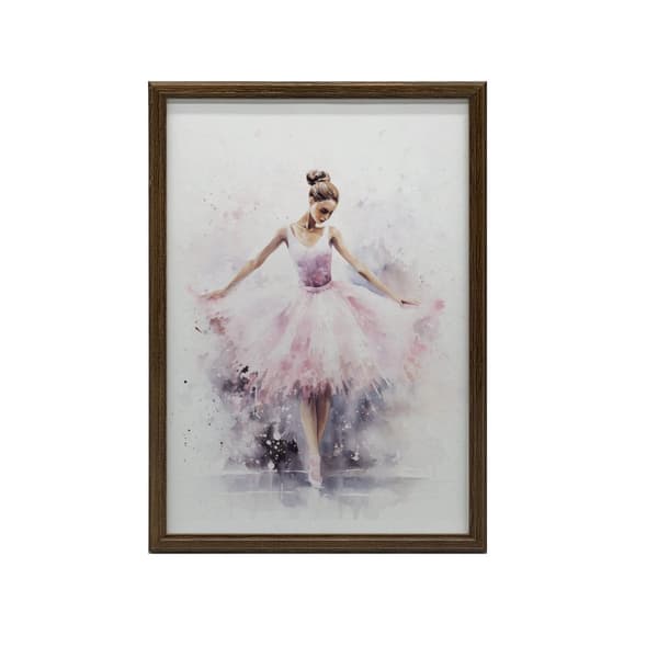 Förtrollande ballerinadans Förtrollande ballerinadans, 30x40 cm, oinramad, premiumduk på bårram